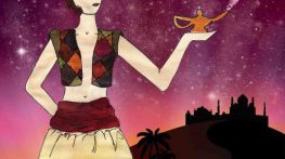 Affiche-Aladin et la lampe merveilleuse-CieMYRIADE